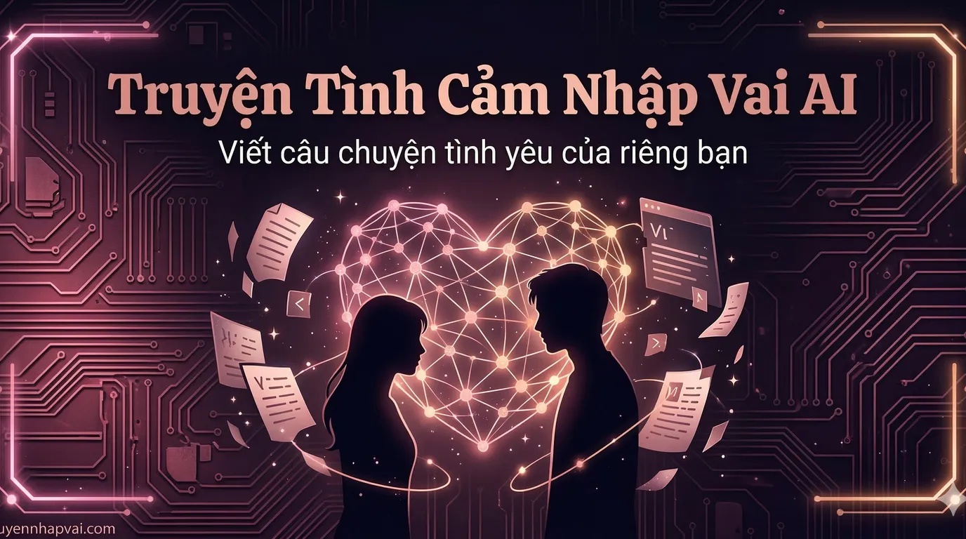 Truyện tình cảm nhập vai AI — Tự viết câu chuyện tình yêu của riêng bạn 2026