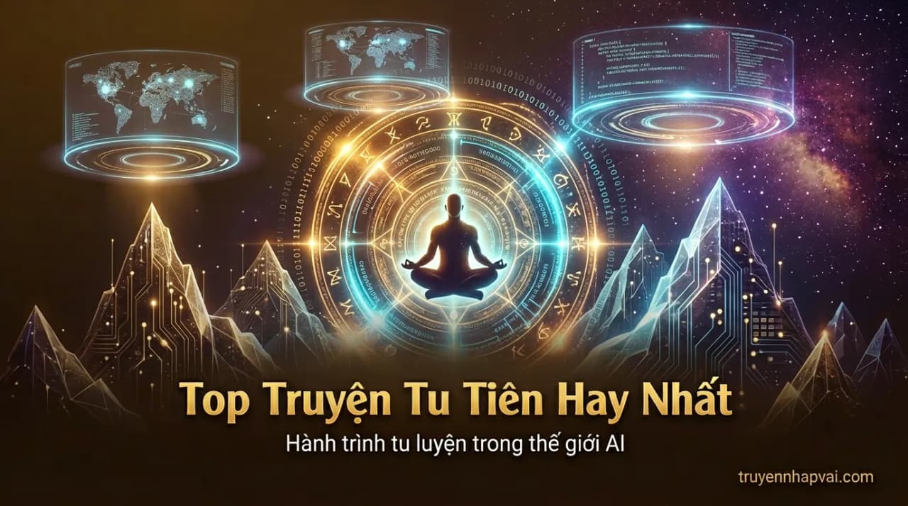 Top truyện tu tiên hay nhất trên Truyện Nhập Vai — Hành trình tu luyện AI