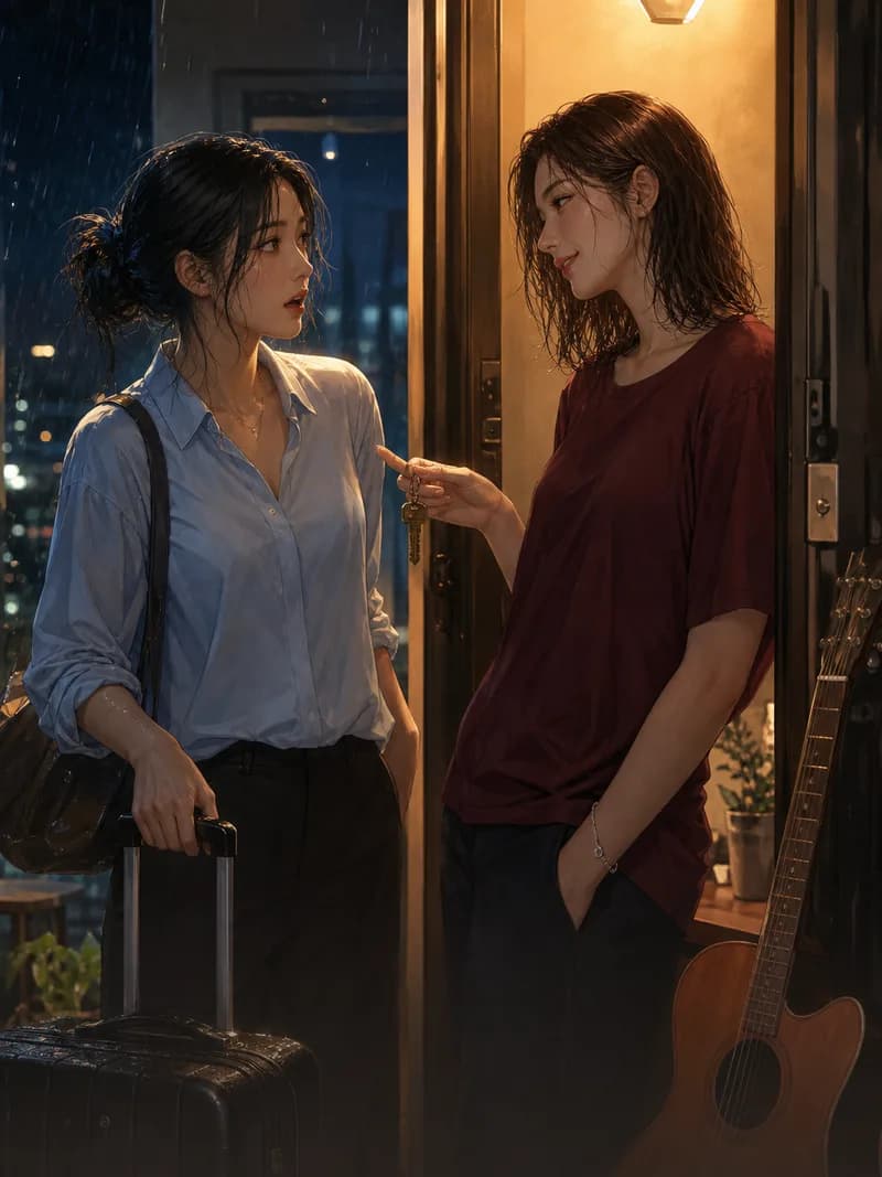 Bìa truyện Bạn Cùng Phòng Là Ca Sĩ Tôi Ghét Nhất