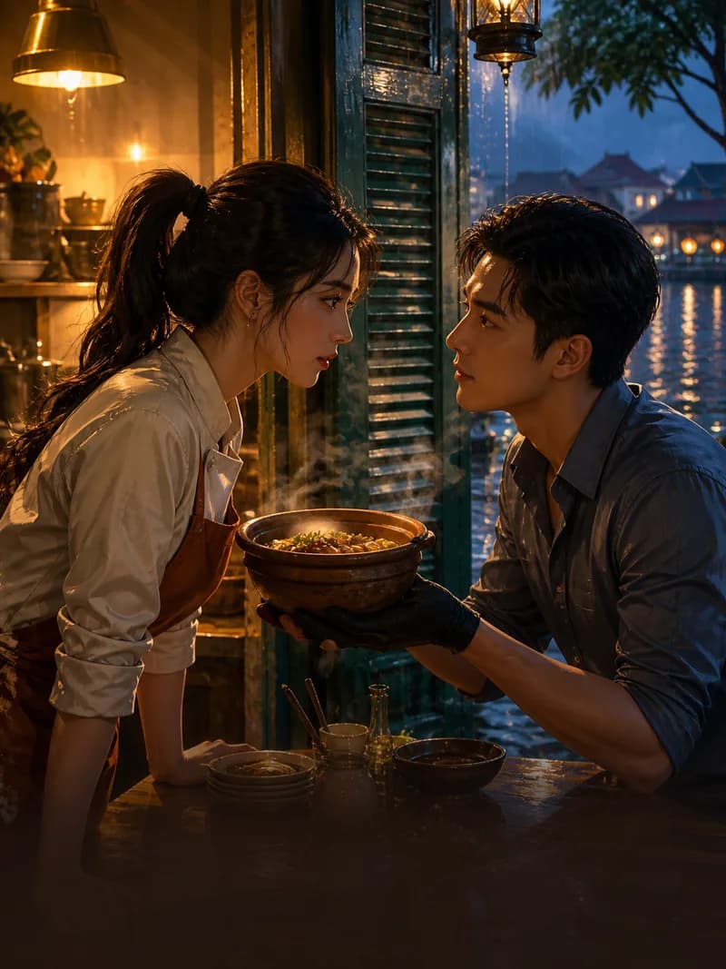 Bìa truyện Khách Bàn Số Bảy Không Gọi Món