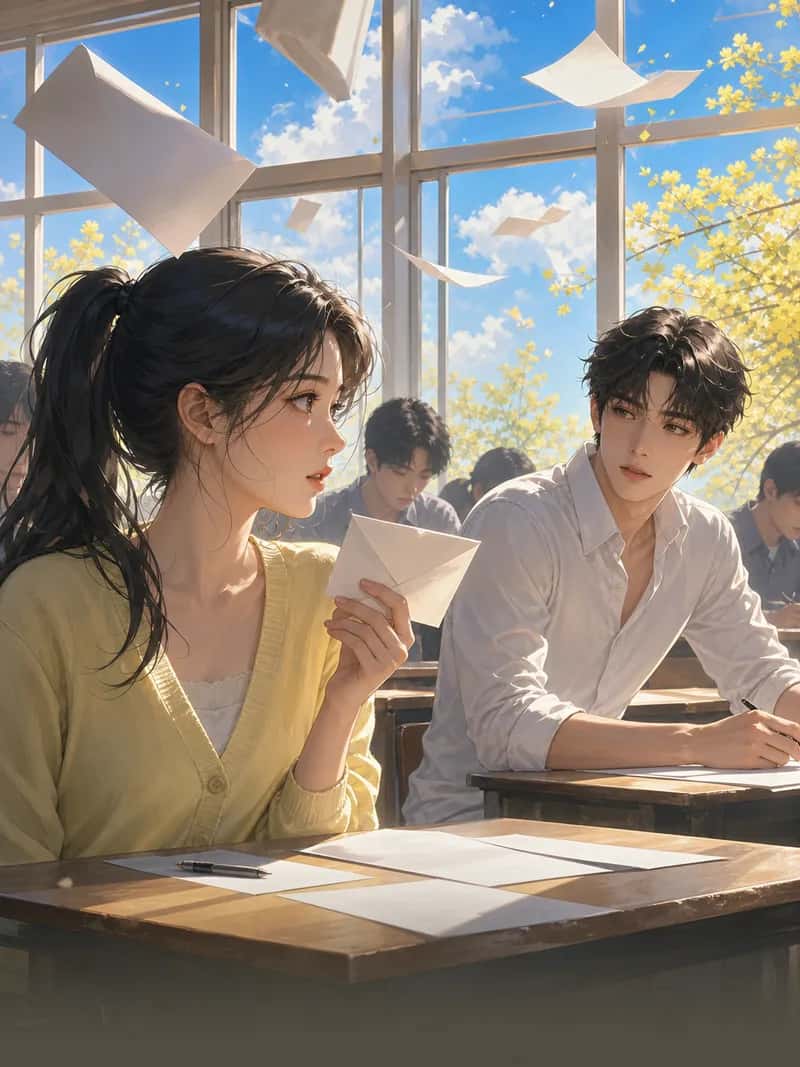Lá Thư Tình Trong Bài Thi Trắng
